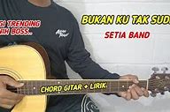 Bukan Bukan Bukan Kaleng Kaleng Chord Original Gitar Bass